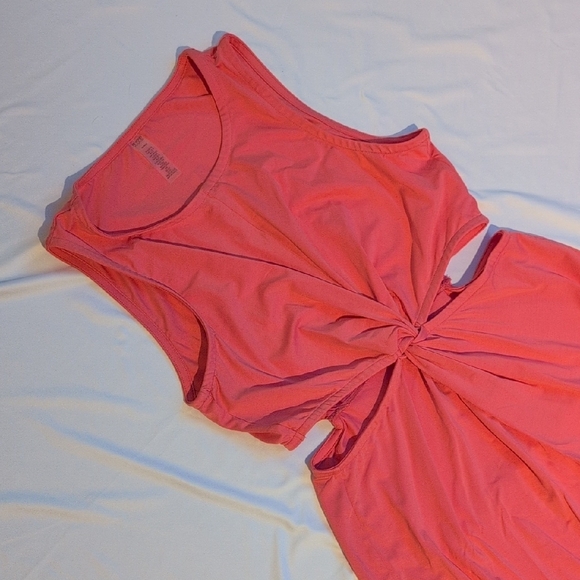 Beyond Yoga Around The World Front Twist Dress - Picture 3 of 4